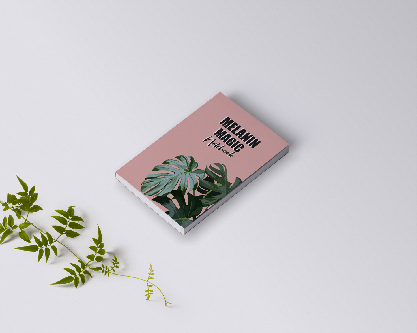 Pink Palm Notebook