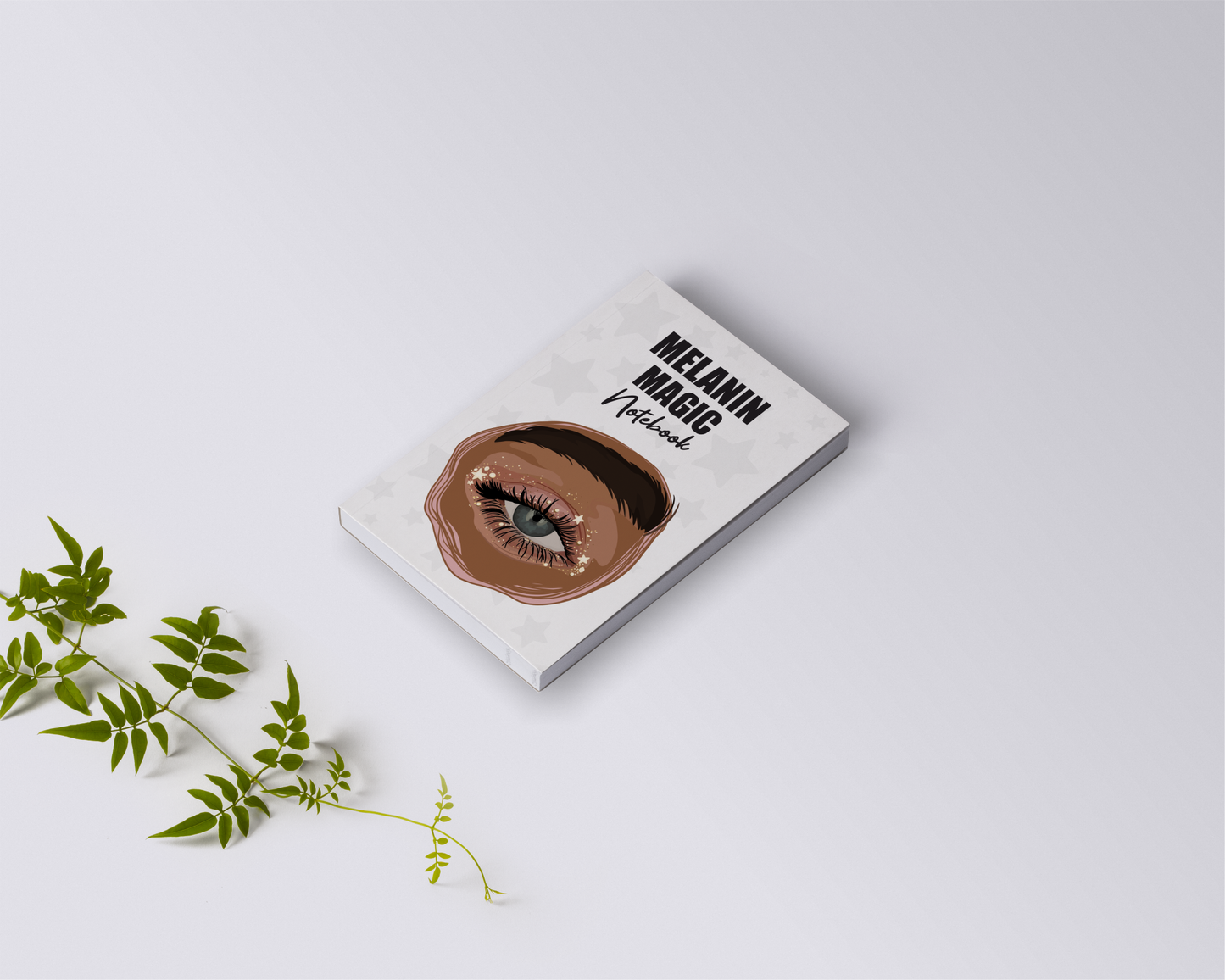 White Crystal Eye Notebook