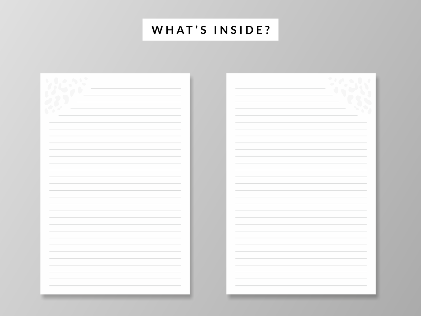 White Crystal Eye Notebook