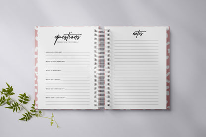 Pink Boujee AF Undated Planner + Free Gold Pen & Gold Paper Clips [PREORDER Ship Date 12/09]