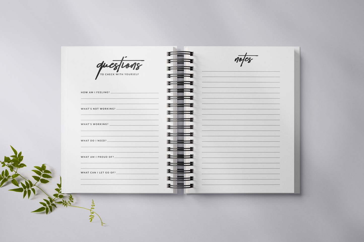 White Cut The Check Undated Planner + Free Gold Pen & Gold Paper Clips [PREORDER Ship Date 12/09]