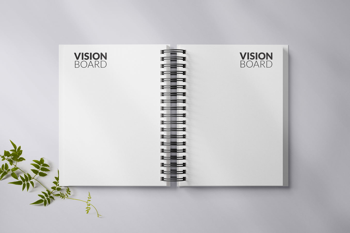 White Cut The Check Undated Planner + Free Gold Pen & Gold Paper Clips [PREORDER Ship Date 12/09]